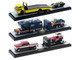 Auto Haulers Set of 3 Trucks Release 100 Limited Edition to 9600 pieces Worldwide 1/64 Diecast Models M2 Machines 36000-100