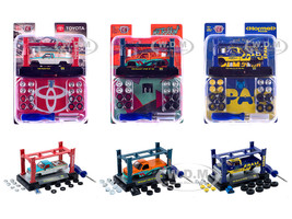 Model Kit 3 piece Car Set Release #88 Limited Edition to 4800 pieces Worldwide 1/64 Diecast Model Cars M2 Machines 37000-88