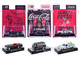 Coca Cola Set of 3 pieces Release 65 Limited Edition to 4800 pieces Worldwide 1/64 Diecast Model Cars M2 Machines 52500-A65
