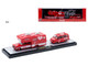 Auto Haulers Coca Cola Set of 3 pieces Release S05 Limited Edition to 6000 pieces Worldwide 1/64 Diecast Model Cars M2 Machines 56000-S05