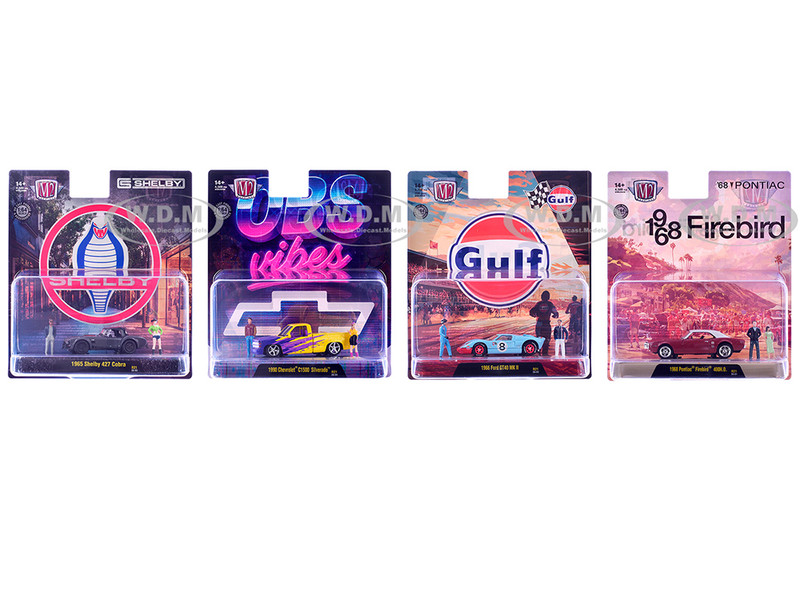 Auto News Release 20 Set of 4 Cars Limited Edition to 4500 pieces Worldwide 1/64 Diecast Model Cars M2 Machines 67500-21