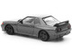 GTR R32 RHD Right Hand Drive Dark Chrome The Dark Chrome Series 1/64 Diecast Model Car Pop Race PRDC002