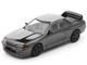 GTR R32 RHD Right Hand Drive Dark Chrome The Dark Chrome Series 1/64 Diecast Model Car Pop Race PRDC002