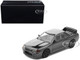 GTR R32 RHD Right Hand Drive Dark Chrome The Dark Chrome Series 1/64 Diecast Model Car Pop Race PRDC002