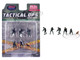 Tactical Ops Alpha Team 6 piece Diecast Figure Set 6 Figures Limited Edition for 1/64 Scale Models American Diorama AD-2440MJ Tactical Ops Alpha Team 6 piece Diecast Figure Set 6 Figures Limited Edition for 1/64 Scale Models American Diorama AD-2440MJ