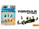 Formula Pit Crew Team Orange 6 piece Diecast Figure Set 6 Figures Limited Edition for 1/64 Scale Models American Diorama AD-2441MJ Formula Pit Crew Team Orange 6 piece Diecast Figure Set 6 Figures Limited Edition for 1/64 Scale Models American Diorama AD-2441MJ