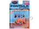 Formula Pit Crew Team Orange 6 piece Diecast Figure Set 6 Figures Limited Edition for 1/64 Scale Models American Diorama AD-2441MJ