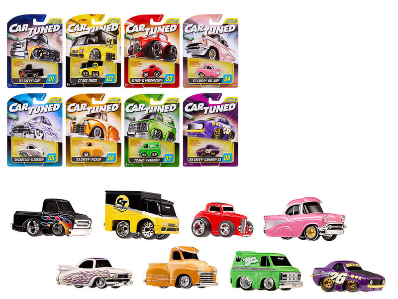 Hobby Alt 2026 Series 6 Set of 8 Pieces Diecast Model Cars CarTuned 592648-XX5