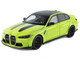 BMW M3 CS LCI Lime Green Metallic with Matt Black Top and Hood Stripes 1/18 Diecast Model Car Heimanba H1292LGRN BMW M3 CS LCI Lime Green Metallic with Matt Black Top and Hood Stripes 1/18 Diecast Model Car Heimanba H1292LGRN