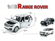 Land Rover Range Rover 50th Anniversary Black Metallic with Sunroof 1/18 Diecast Model Car Heimanba Q1001A-BK Land Rover Range Rover 50th Anniversary Black Metallic with Sunroof 1/18 Diecast Model Car Heimanba Q1001A-BK