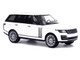 Land Rover Range Rover 50th Anniversary White Metallic with Sunroof 1/18 Diecast Model Car Heimanba Q1001A-W Land Rover Range Rover 50th Anniversary White Metallic with Sunroof 1/18 Diecast Model Car Heimanba Q1001A-W