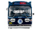 1963 GM TDH 5303 Transit Bus MTA New York City Surface Transit Blue Two Tone with Graphics The Bus & Motorcoach Collection Limited Edition to 504 pieces Worldwide 1/43 Plastic Model Iconic Replicas 43-0666