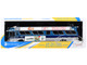 1963 GM TDH 5303 Transit Bus MTA New York City Surface Transit Blue Two Tone with Graphics The Bus & Motorcoach Collection Limited Edition to 504 pieces Worldwide 1/43 Plastic Model Iconic Replicas 43-0666