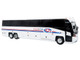 MCI D4520 Commuter Coach Bus Coach USA White with Blue and Red Stripes The Bus & Motorcoach Collection Limited Edition to 504 pieces Worldwide 1/87 (HO) Diecast Model Iconic Replicas 87-0652