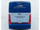 MCI D4520 Commuter Coach Bus Greyhound Lines Blue with Light Blue Stripes The Bus & Motorcoach Collection Limited Edition to 504 pieces Worldwide 1/87 (HO) Diecast Model Iconic Replicas 87-0654
