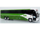 MCI D4520 Commuter Coach Bus GO Transit Green and White The Bus & Motorcoach Collection Limited Edition to 504 pieces Worldwide 1/87 (HO) Diecast Model Iconic Replicas 87-0657