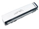 Prevost H3-45 Coach Bus Greyhound Scenicruiser Service White and Raw Metal The Bus & Motorcoach Collection Limited Edition to 504 pieces Worldwide 1/87 (HO) Diecast Model Iconic Replicas 87-0659