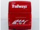 MCI D4520 Commuter Coach Bus Burlington Trailways Red with White Graphics The Bus & Motorcoach Collection Limited Edition to 504 pieces Worldwide 1/87 (HO) Diecast Model Iconic Replicas 87-0661