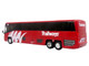 MCI D4520 Commuter Coach Bus Burlington Trailways Red with White Graphics The Bus & Motorcoach Collection Limited Edition to 504 pieces Worldwide 1/87 (HO) Diecast Model Iconic Replicas 87-0661