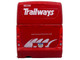 MCI D4520 Commuter Coach Bus Burlington Trailways Red with White Graphics The Bus & Motorcoach Collection Limited Edition to 504 pieces Worldwide 1/87 (HO) Diecast Model Iconic Replicas 87-0661