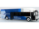 New Flyer Xcelsior XN40 Transit Bus Delta Air Lines 100th Anniversary Blue and White with Graphics The Bus & Motorcoach Collection Limited Edition 1/87 (HO) Diecast Model Iconic Replicas 87-0679