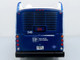New Flyer Xcelsior XN40 Transit Bus Delta Air Lines 100th Anniversary Blue and White with Graphics The Bus & Motorcoach Collection Limited Edition 1/87 (HO) Diecast Model Iconic Replicas 87-0679