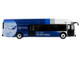 New Flyer Xcelsior XN40 Transit Bus Delta Air Lines 100th Anniversary Blue and White with Graphics The Bus & Motorcoach Collection Limited Edition 1/87 (HO) Diecast Model Iconic Replicas 87-0679