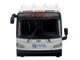 New Flyer Xcelsior XN40 Transit Bus Delta Air Lines 100th Anniversary Blue and White with Graphics The Bus & Motorcoach Collection Limited Edition 1/87 (HO) Diecast Model Iconic Replicas 87-0679