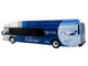 New Flyer Xcelsior XN40 Transit Bus Delta Air Lines 100th Anniversary Blue and White with Graphics The Bus & Motorcoach Collection Limited Edition 1/87 (HO) Diecast Model Iconic Replicas 87-0679