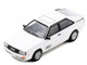 Audi Quattro White 1/64 Diecast Model Car Schuco 452036900 Audi Quattro White 1/64 Diecast Model Car Schuco 452036900