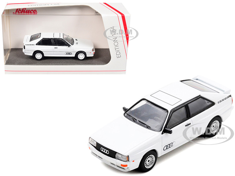 Audi Quattro White 1/64 Diecast Model Car Schuco 452036900