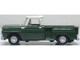 1965 Chevrolet C10 Stepside Pickup Truck Dark Green with Ivory Top 1/87 (HO) Scale Diecast Model Car Oxford Diecast 87CP65008