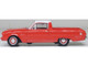 1960 Ford Falcon Ranchero Monte Carlo Red with Corinthian White Top 1/87 (HO) Scale Diecast Model Car Oxford Diecast 87FA60001