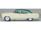 1953 Kaiser Manhattan Stardust Ivory with Jade Green Metallic Top 1/87 (HO) Scale Diecast Model Car Oxford Diecast 87KM53001