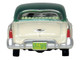 1953 Kaiser Manhattan Stardust Ivory with Jade Green Metallic Top 1/87 (HO) Scale Diecast Model Car Oxford Diecast 87KM53001