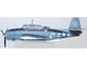 Grumman Avenger TBM 1C Aircraft White 83 Blopsy VC 76 Petrof Bay 1945 United States Navy Oxford Aviation Series 1/72 Diecast Model Airplane Oxford Diecast AC132