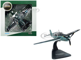 Grumman Avenger TBM 1C Aircraft White 83 Blopsy VC 76 Petrof Bay 1945 United States Navy Oxford Aviation Series 1/72 Diecast Model Airplane Oxford Diecast AC132