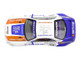 Nissan Skyline GT R R33 RHD Right Hand Drive #33 BFTHR V1 Blue and White with Graphics Designed by Jun Imai Kaido House Special 1/64 Diecast Model Car Mini GT KHMG213