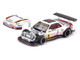 Nissan Silvia S13 R Circuit Spec V1 RHD Right Hand Drive White with Graphics Designed by Jun Imai Kaido House Special 1/64 Diecast Model Car Mini GT KHMG251