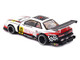 Nissan Silvia S13 R Circuit Spec V1 RHD Right Hand Drive White with Graphics Designed by Jun Imai Kaido House Special 1/64 Diecast Model Car Mini GT KHMG251