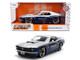 1970 Ford Mustang Boss 429 Iron Stallion Speed Shop Silver and Dark Blue Metallic Bigtime Muscle Series 1/24 Diecast Model Car Jada 36639 1970 Ford Mustang Boss 429 Iron Stallion Speed Shop Silver and Dark Blue Metallic Bigtime Muscle Series 1/24 Diecast Model Car Jada 36639