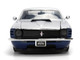1970 Ford Mustang Boss 429 Iron Stallion Speed Shop Silver and Dark Blue Metallic Bigtime Muscle Series 1/24 Diecast Model Car Jada 36639 1970 Ford Mustang Boss 429 Iron Stallion Speed Shop Silver and Dark Blue Metallic Bigtime Muscle Series 1/24 Diecast Model Car Jada 36639