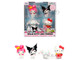 Set of 4 Diecast Figures Hello Kitty and Friends Franchise Metalfigs Series Diecast models Jada 37314
