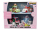 Hello Kitty and Friends Set of 4 Diecast Figures and Cars Hollywood Rides Series Diecast models Jada 37345