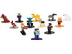 Set of 12 Diecast Figures Minecraft Video Game Wave 2 Nano Metalfigs Series Diecast models Jada 37420