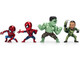 Set of 4 Diecast Figures Spider Man Brand New Day 2026 Movie Metalfigs Series Diecast models Jada 37776