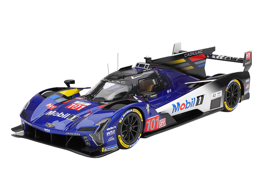 Cadillac V-Series.R #101 Filipe Albuquerque - Jordan Taylor - Ricky Taylor "Cadillac Wayne Taylor Racing" FIA WEC "24 Hours of Le Mans" (2025) 1/18 Mo