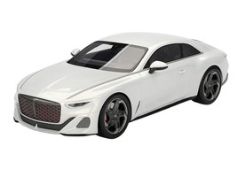 Bentley Batur Bonneville Pearl White Metallic 1/18 Model Car Top Speed TS0671