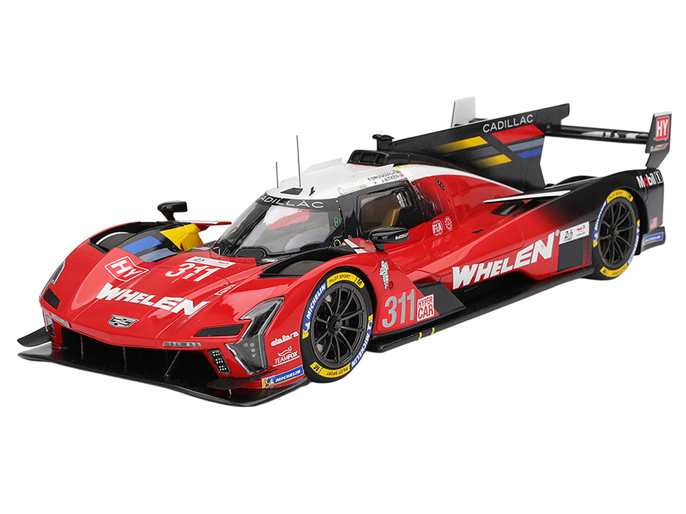 Cadillac V-Series.R #311 Jack Aitken - Felipe Drugovich - Frederik Vesti "Cadillac Whelen" FIA WEC "24 Hours of Le Mans" (2025) 1/18 Model Car by Top