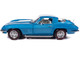 1967 Chevrolet Corvette Stingray Light Blue Metallic with White Hood Stripe American Muscle Series 1/18 Diecast Model Car Auto World AMM1376 1967 Chevrolet Corvette Stingray Light Blue Metallic with White Hood Stripe American Muscle Series 1/18 Diecast Model Car Auto World AMM1376